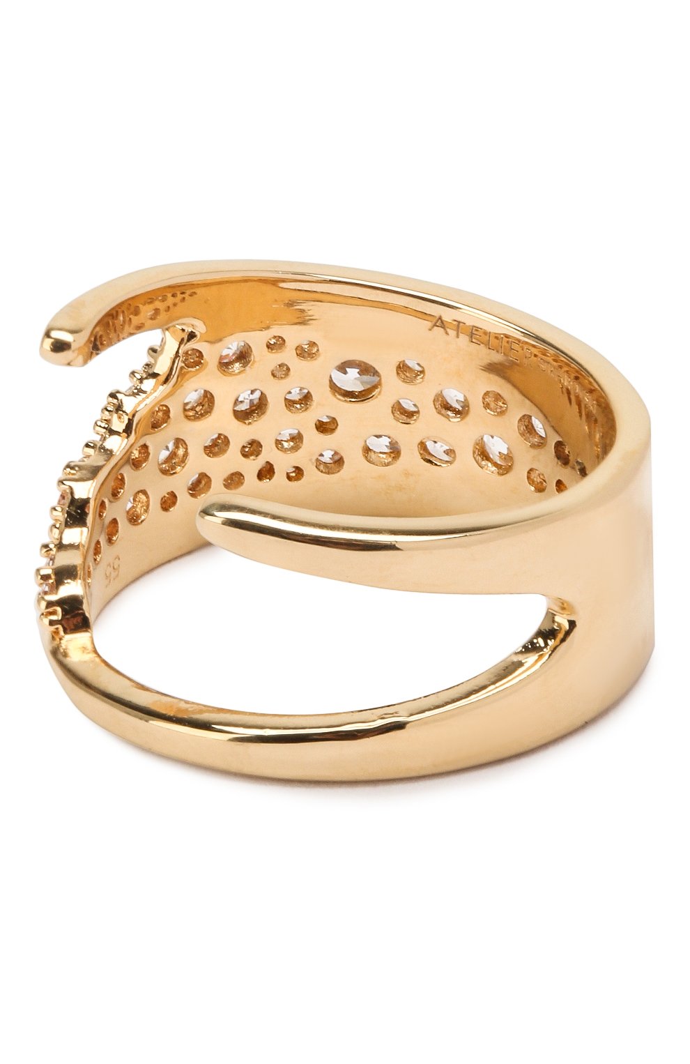 Женское кольцо gilded treasures SWAROVSKI золотого цвета, арт. 5535428 | Фото 2 (Материал: Металл)