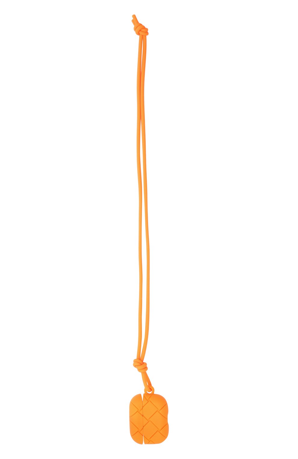 Чехол для airpods pro BOTTEGA VENETA оранжевого цвета, арт. 691715/V0EY0 | Фото 4 (Материал: Пластик)