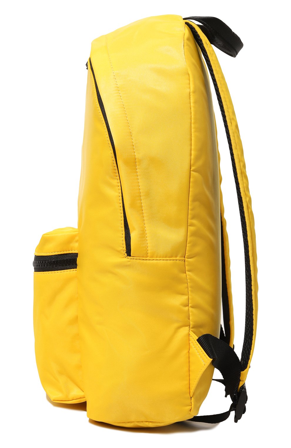 Женский рюкзак MSGM желтого цвета, арт. 3440MZ90 638 | Фото 4 (Материал: Текстиль; Стили: Спорт; Размер: large)