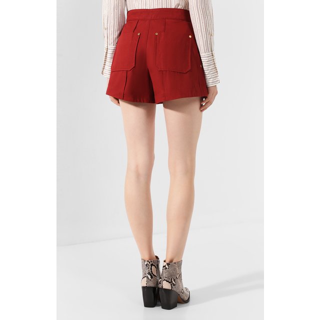 фото Хлопковые шорты chloé