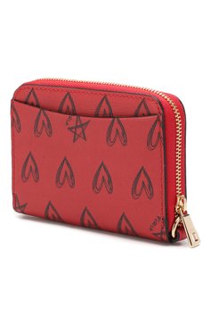 Женские кожаное портмоне san valentino FURLA красного цвета, арт. PCT4/V41 | Фото 2 (Материал: Натуральная кожа; Застежка: Молния)