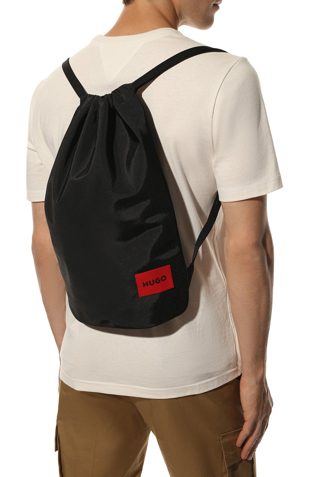Текстильный рюкзак HUGO 50475035, цвет чёрный, размер NS - фото 2