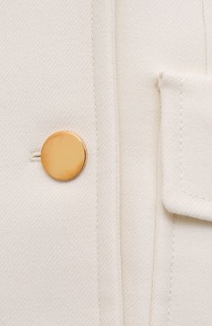 Женское шерстяное пальто TOM FORD белого цвета, арт. CP1541-FAX211 | Фото 5 (Материал внешний: Шерсть; Рукава: Длинные; Стили: Гламурный; Длина (верхняя одежда): До середины бедра; Региональные ограничения белый список (Axapta Mercury): RU; Материал подклада: Вискоза; 1-2-бортные: Двубортные)
