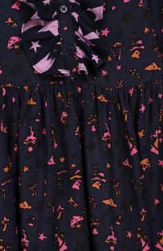 Женский комплект из платья и шорт STELLA MCCARTNEY разноцветного цвета, арт. 566317/SNKA3 | Фото 3 (Материал внешний: Вискоза; Статус проверки: Проверена категория)