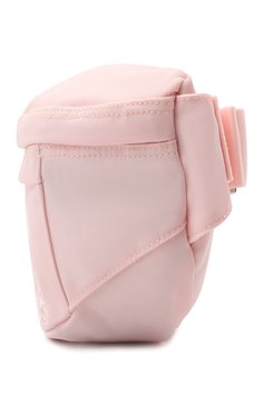 Женская поясная сумка kampus KENZO светло-розового цвета, арт. FA65SF305F20 | Фото 4 (Размер: medium; Материал сплава: Проставлено; Ремень/цепочка: На ремешке; Материал: Текстиль; Драгоценные камни: Проставлено; Стили: Спорт; Застежка: Молния)