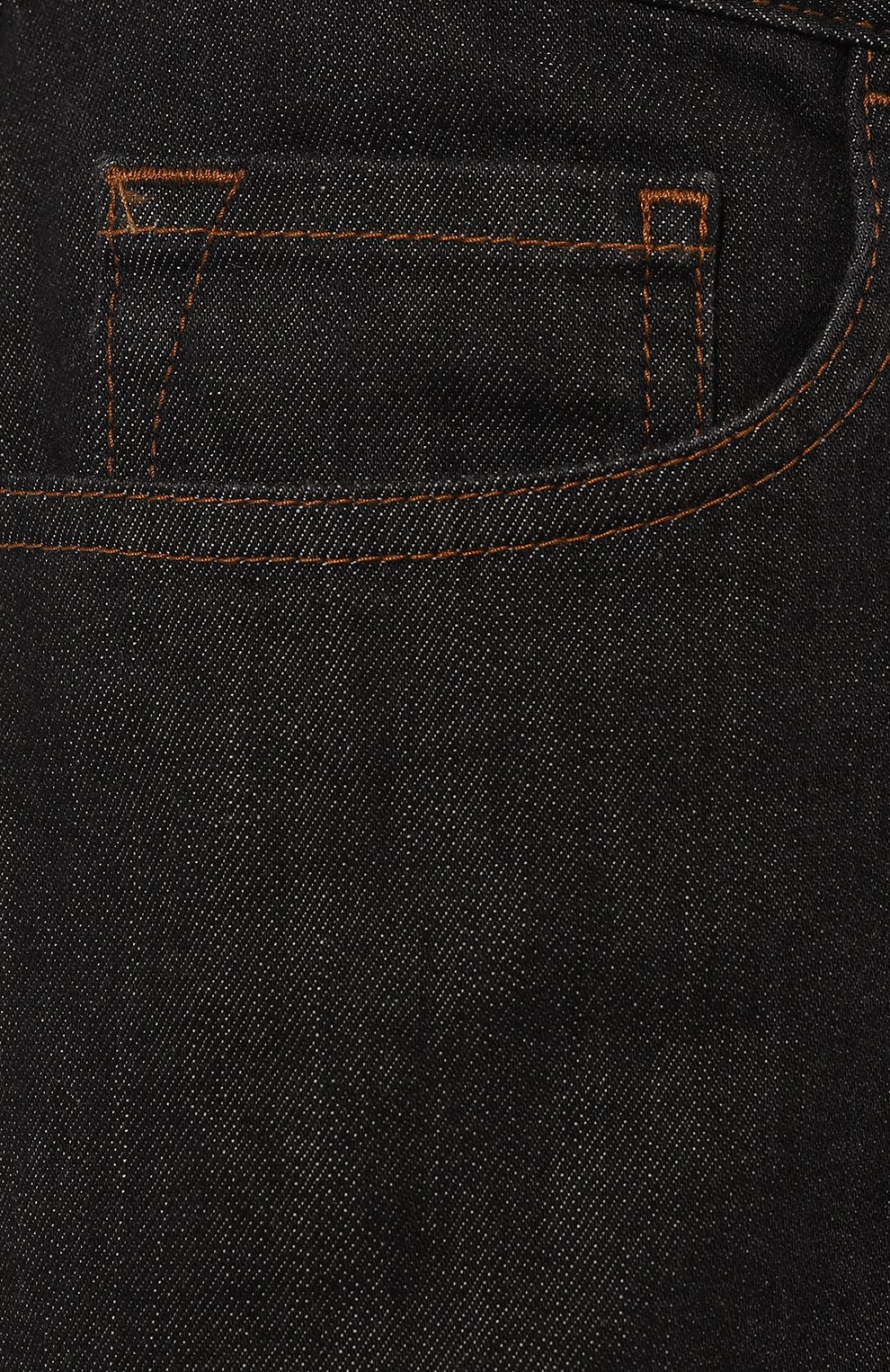Мужские джинсы CANALI черного цвета, арт. 91700/PD00018 | Фото 5 (Силуэт М (брюки): Прямые; Кросс-КТ: Деним; Длина (брюки, джинсы): Стандартные; Материал внешний: Хлопок, Деним; Статус проверки: Проверена категория)