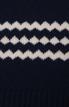 Детского шерстяное одеяло BABY T синего цвета, арт. 22AI082C0 | Фото 3 (Материал: Текстиль, Шерсть)