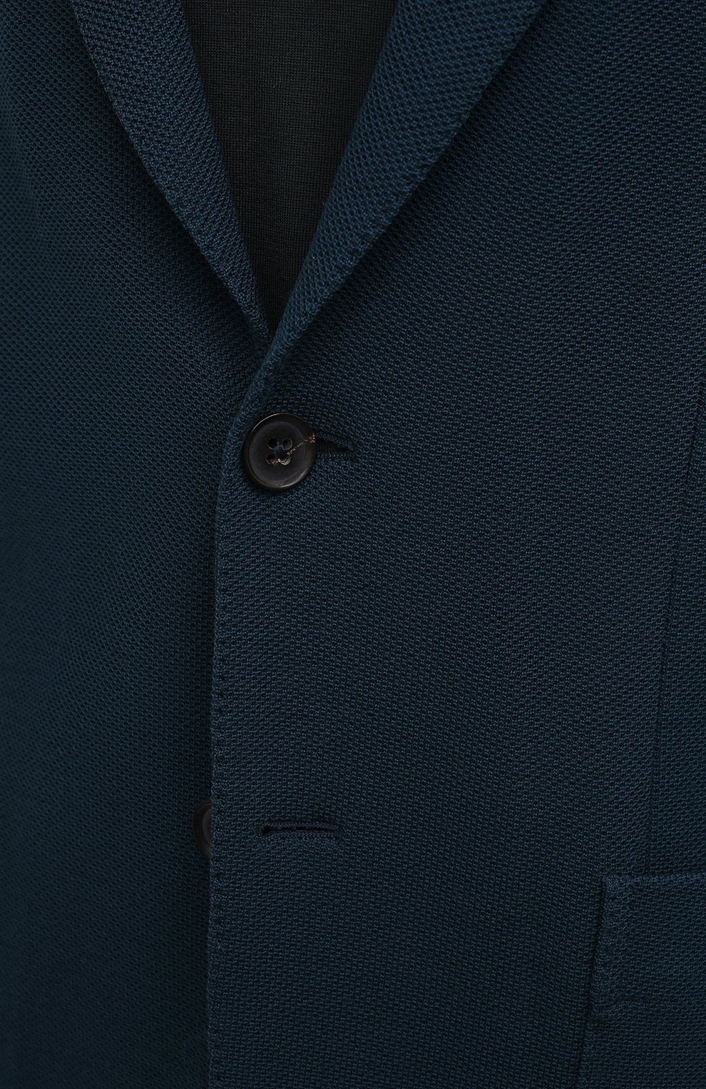 Пиджак из шерсти и хлопка Ermenegildo Zegna  UYC60/SYF Фото 5