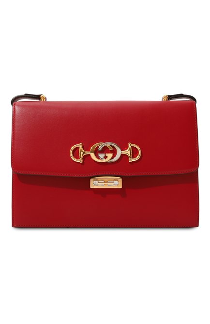 Женская сумка zumi small GUCCI красного цвета по цене 0 руб., арт. 576388 05J0X | Фото 1