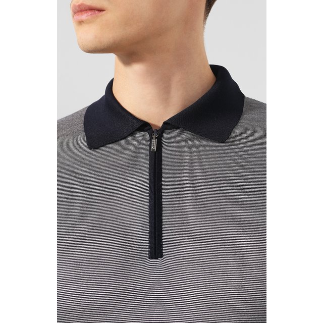 фото Шелковое поло zilli