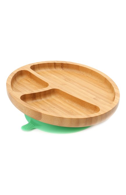 Детского тарелка с ложкой AVANCHY зеленого цвета, арт. GTPL | Фото 2 (Кросс-КТ: Посуда; Материал: Растительное волокно)