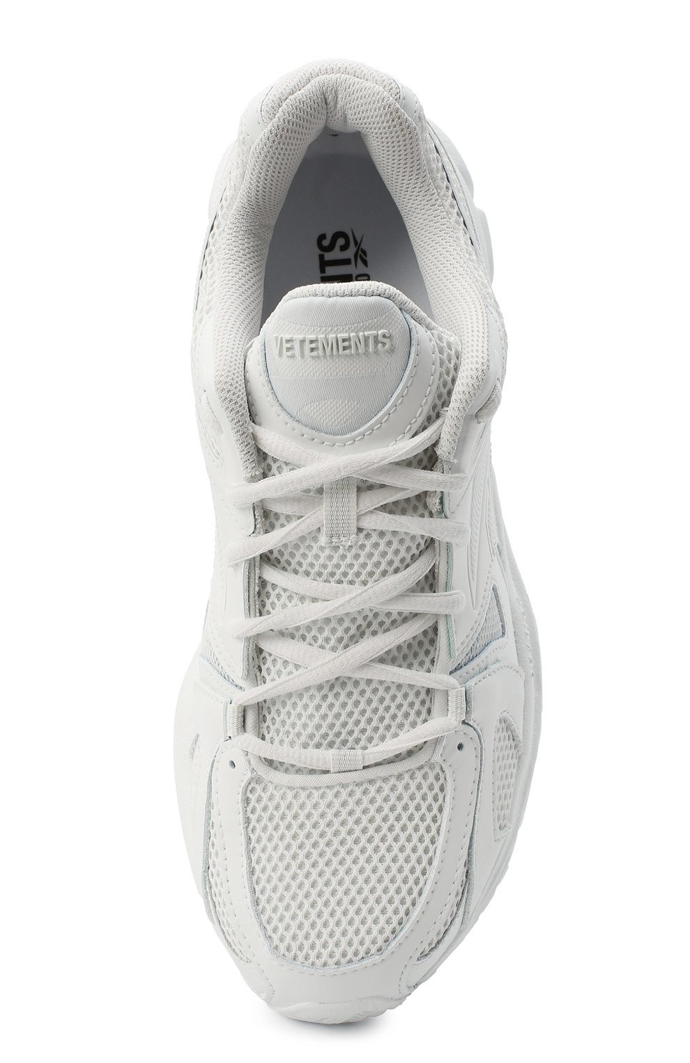 Vetements - Reebok Runner 200 Rubber-Trimmed Mesh Sneakers - White Vetements