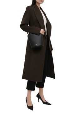 Женская сумка pocket small BURBERRY черного цвета, арт. 8046240 | Фото 3 (Сумки-технические: Сумки через плечо, Сумки top-handle; Материал: Натуральная кожа; Ремень/цепочка: На ремешке; Размер: small)