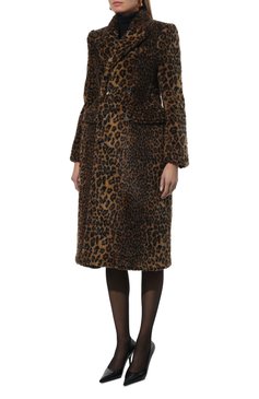 Женская шуба из экомеха BALENCIAGA леопардового цвета, арт. 479864/TLQ14 | Фото 3 (Материал внешний: Экомех, Синтетический материал; Рукава: Длинные; Стили: Гламурный; Региональные ограничения белый список (Axapta Mercury): RU; Длина (верхняя одежда): Длинные; Материал подклада: Купро)