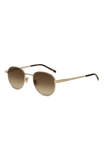 Женские солнцезащитные очки SAINT LAURENT коричневого цвета по цене 45850 руб., арт. SL 555 003 | Фото 1