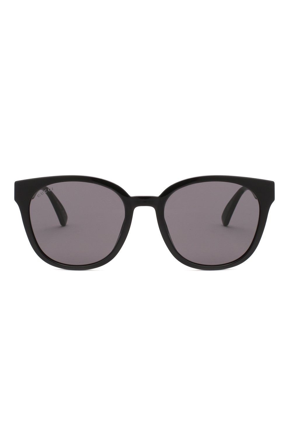 Женские солнцезащитные очки GUCCI темно-зеленого цвета, арт. GG0855SK 001 | Фото 3 (Региональные ограничения белый список (Axapta Mercury): RU; Тип очков: С/з; Оптика Гендер: оптика-женское; Очки форма: Круглые)