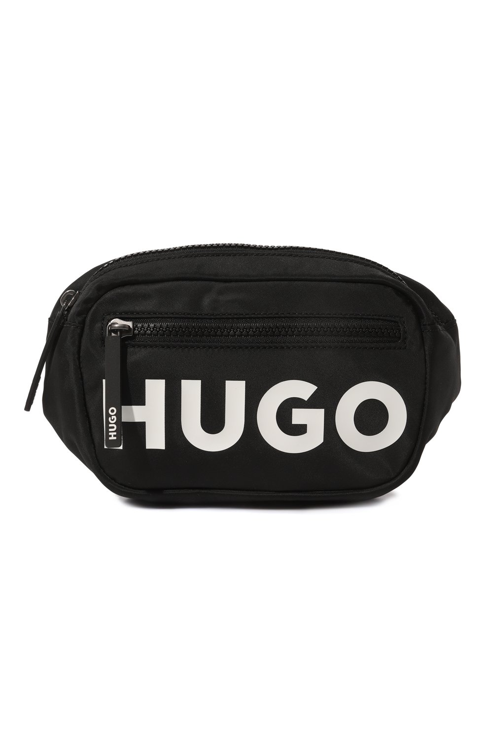 Текстильная поясная сумка HUGO 50490424, цвет чёрный, размер NS
