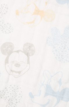 Детский комплект из трех нагрудников ADEN+ANAIS разноцветного цвета, арт. ASNC30009DI | Фото 4 (Материал: Текстиль, Хлопок; Региональные ограничения белый список (Axapta Mercury): RU; Тематический товар: Disney)