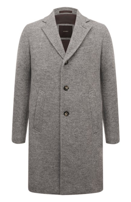 Мужской шерстяное пальто WINDSOR серого цвета по цене 109500 руб., арт. 13 CENTR0-J3/10016745 | Фото 1