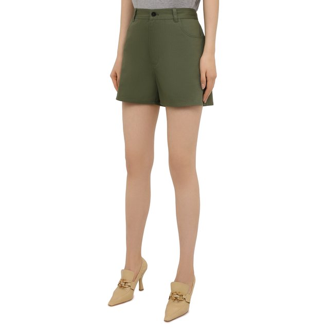 фото Хлопковые шорты jil sander