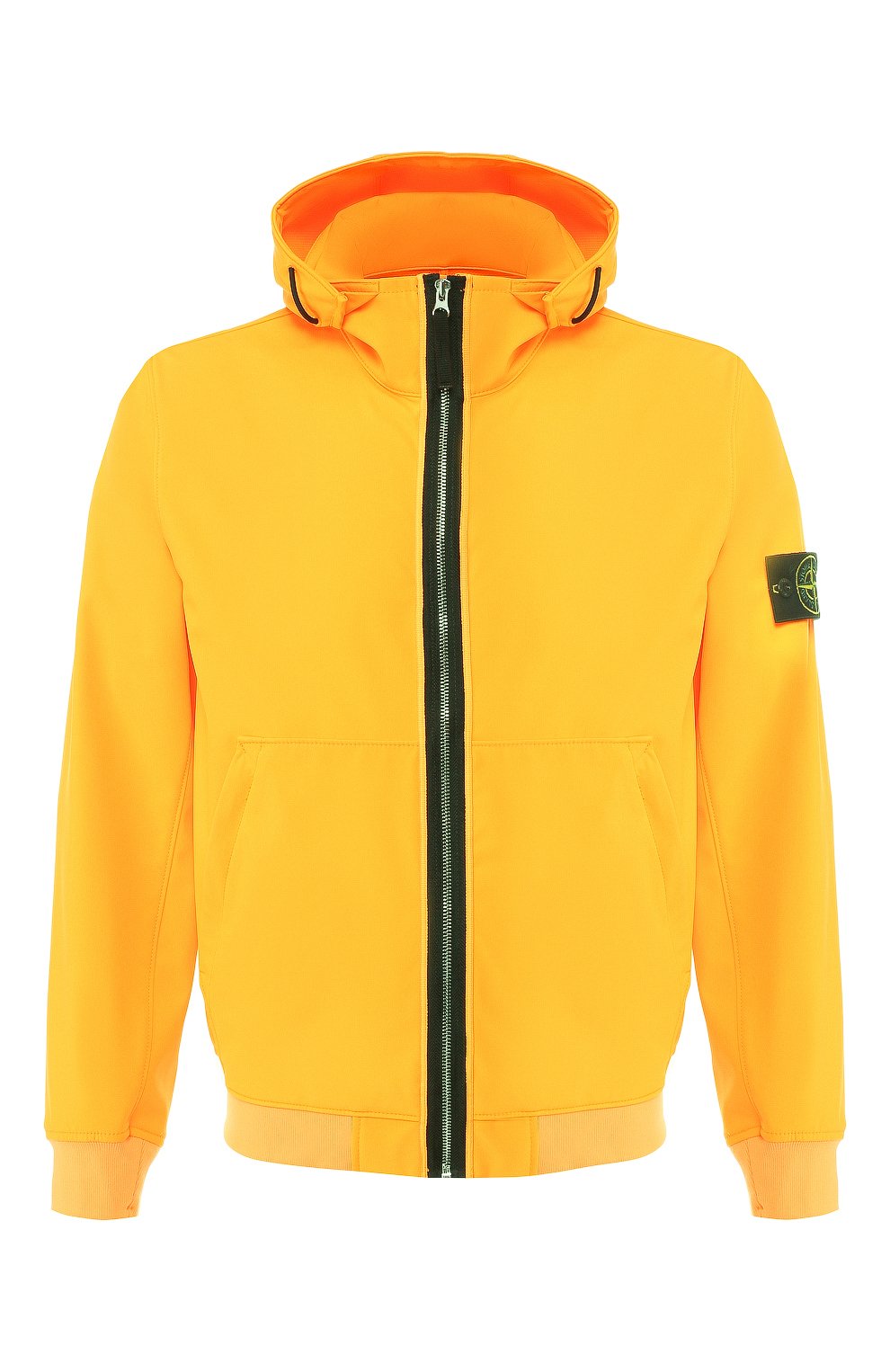 Мужской оранжевый бомбер с капюшоном STONE ISLAND купить в интернет ...