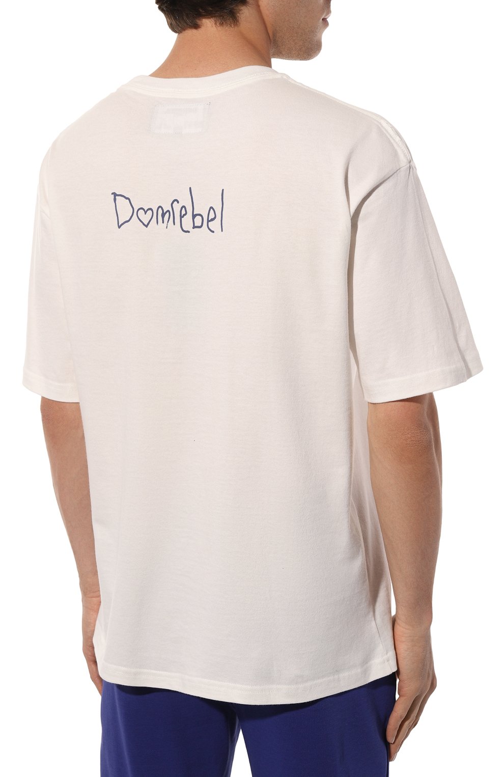 Хлопковая футболка DOMREBEL  N00KIE/T-SHIRT Фото 4