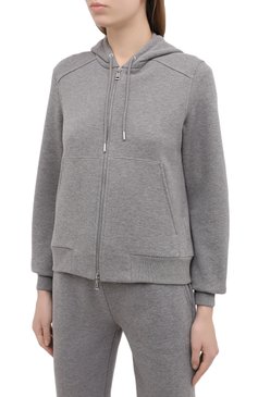 Женский хлопковая толстовка RALPH LAUREN серого цвета, арт. 290836365 | Фото 3 (Рукава: Длинные; Длина (для топов): Стандартные; Региональные ограничения белый список (Axapta Mercury): RU; Материал внешний: Хлопок; Женское Кросс-КТ: Толстовка-одежда, Кардиган-одежда; Стили: Кэжуэл)