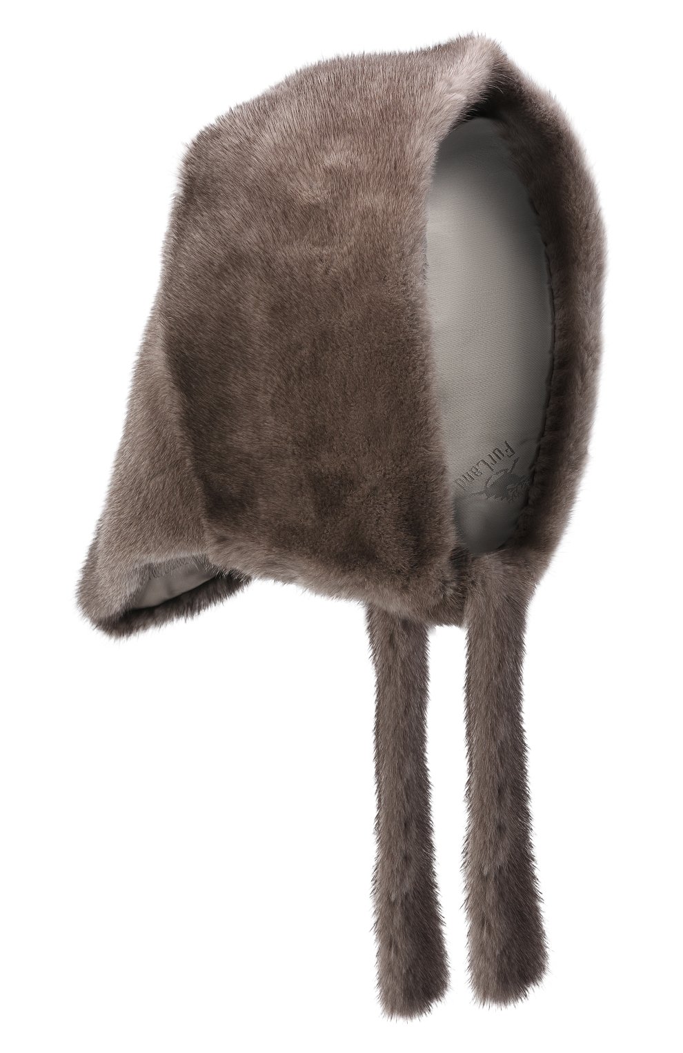 Женский косынка из меха норки FURLAND серого цвета, арт. 0160800110206600676 | Фото 1 (Материал: Натуральный мех)