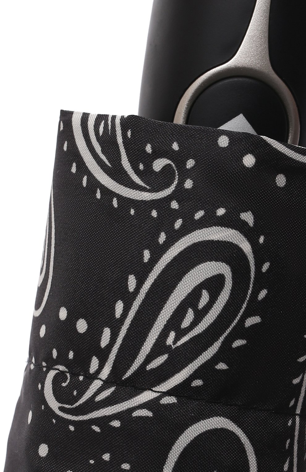 Женский складной зонт DOPPLER черно-белого цвета, арт. 7441465 BW05 | Фото 5 (Материал: Текстиль, Синтетический материал)