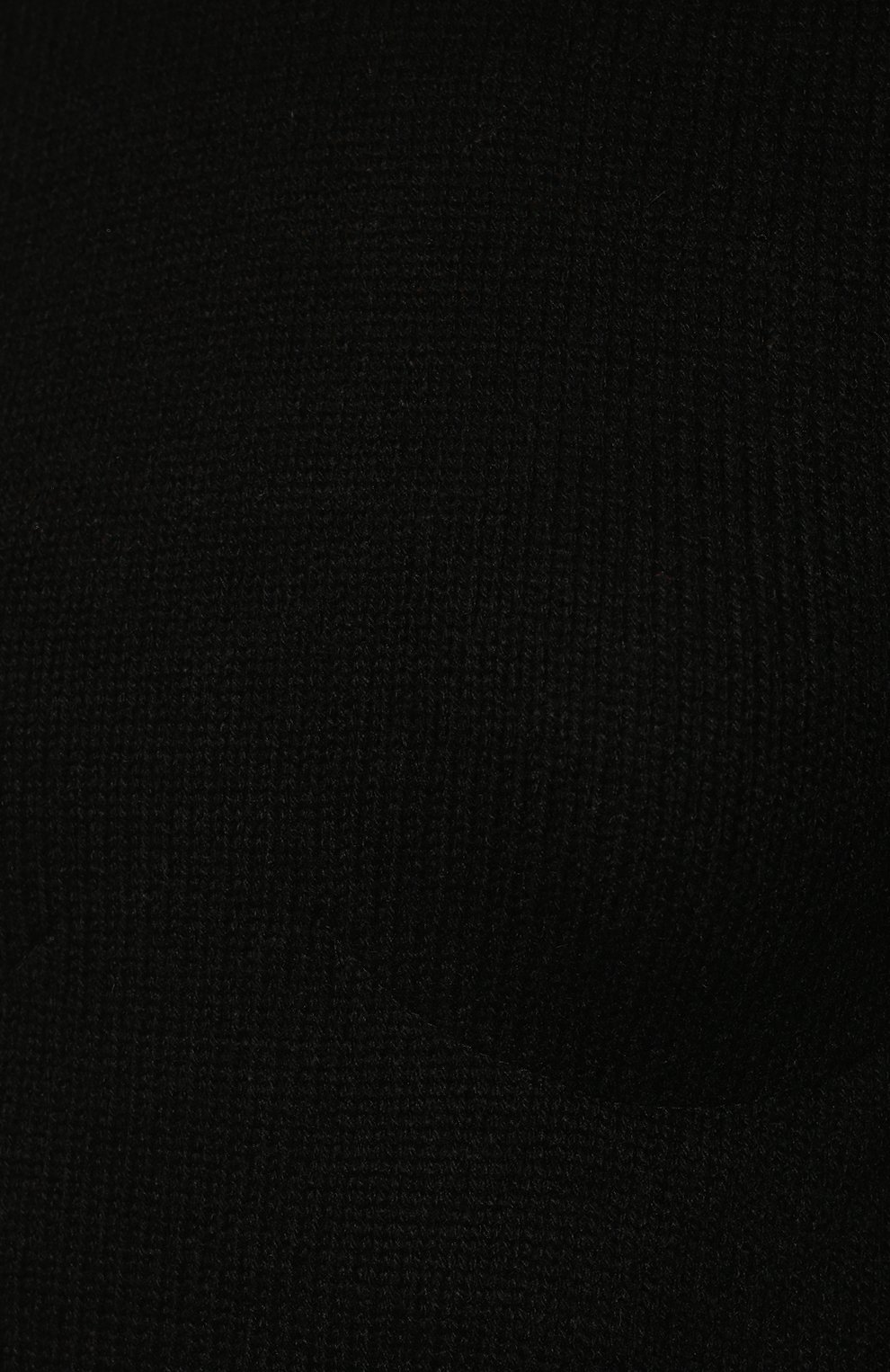 Женский кашемировый свитер PRADA черного цвета, арт. P26441-100I-F0002-221 | Фото 5 (Женское Кросс-КТ: Свитер-одежда; Рукава: Длинные; Стили: Кэжуэл)