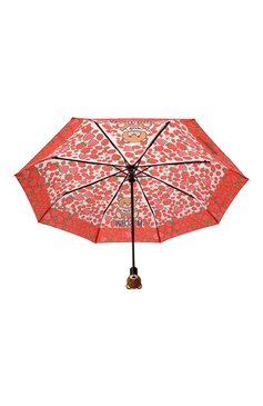 Женский складной зонт MOSCHINO красного цвета, арт. 8049-0PENCL0SE | Фото 3 (Материал: Текстиль, Синтетический материал, Металл; Региональные ограничения белый список (Axapta Mercury): RU)