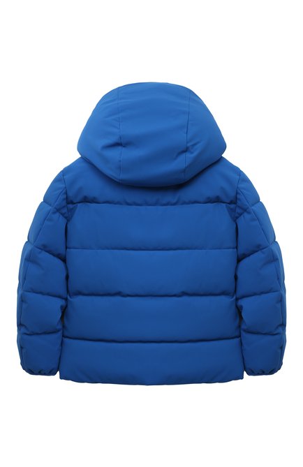 Мужская утепленная куртка SAVE THE DUCK синего цвета, арт. P30811B/KLAUS/SMEG17/4-8 | Фото 2 (Длина (верхняя одежда): Короткие; Материал подклада: Синтетический материал; Материал сплава: Проставлено; Рукава: 3/4; Материал внешний: Синтетический материал; Драгоценные камни: Проставлено)