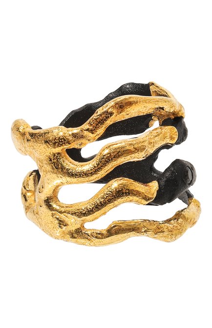 Женское кольцо flame STATEMENTS золотого цвета, арт. LA R01F GB | Фото 1 (Материал: Серебро)
