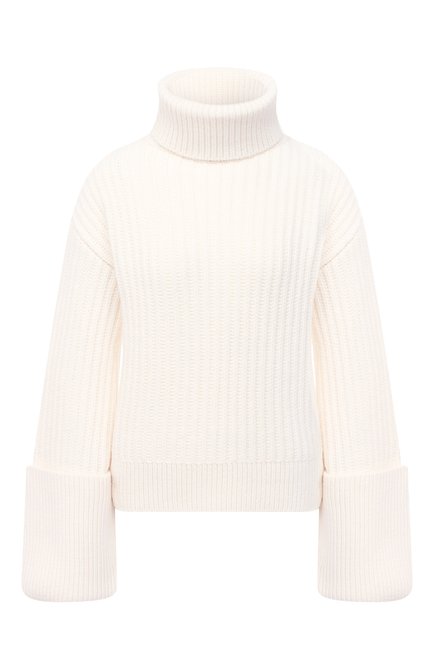 Женский шерстяной свитер THE ROW белого цвета по цене 171000 руб., арт. 5378Y462 | Фото 1