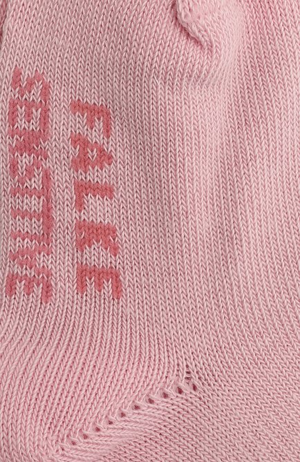 Детские хлопковые носки FALKE розового цвета, арт. 10626. | Фото 2 (Региональные ограничения белый список (Axapta Mercury): RU)