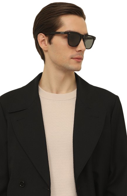 Мужские солнцезащитные очки MONTBLANC коричневого цвета, арт. MB0226S 007 | Фото 2 (Кросс-КТ: С/з-мужское; Оптика Гендер: оптика-мужское)