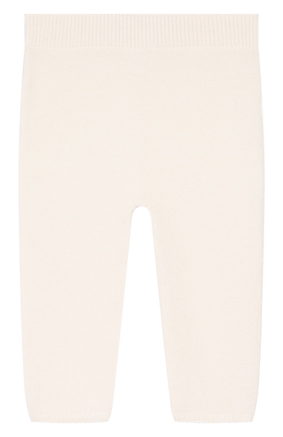 Детские кашемировые брюки DOLCE & GABBANA белого цвета, арт. L0EGC4/LK062 | Фото 1 (Материал внешний: Шерсть, Кашемир; Кросс-КТ НВ: Брюки; Материал сплава: Проставлено; Нос: Не проставлено)