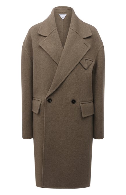 Женское кашемировое пальто BOTTEGA VENETA бежевого цвета по цене 547000 руб., арт. 689344/VKM90 | Фото 1