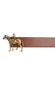 Мужской кожаный ремень RALPH LAUREN темно-коричневого цвета, арт. 404761815 | Фото 3 (Случай: Повседневный; Материал: Натуральная кожа; Статус проверки: Проверено, Проверена категория)