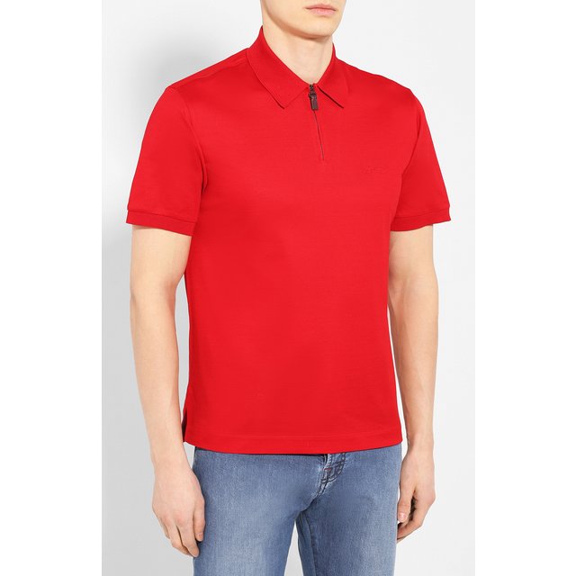 фото Хлопковое поло brioni