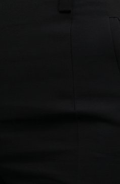 Женские брюки из вискозы и шерсти KHAITE черного цвета, арт. 3081487/AMELIE | Фото 5 (Длина (брюки, джинсы): Удлиненные; Материал внешний: Шерсть, Вискоза; Стили: Гламурный; Женское Кросс-КТ: Брюки-одежда; Силуэт Ж (брюки и джинсы): Прямые; Региональные ограничения белый список (Axapta Mercury): RU; Материал сплава: Проставлено; Драгоценные камни: Проставлено)