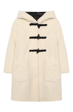 Детское пальто с капюшоном ERMANNO SCERVINO бежевого цвета, арт. 47I CP17 VINV/10-16 | Фото 1 (Кросс-КТ: Зима; Рукава: Длинные; Материал внешний: Синтетический материал; Региональные ограничения белый список (Axapta Mercury): RU; Материал сплава: Проставлено; Материал подклада: Синтетический материал; Длина (верхняя одежда): Длинные; Драгоценные камни: Проставлено; Ростовка одежда: 10 - 11 лет | 140 - 146см, 12 лет | 152 см, 13 - 15 лет | 158 см, 16 лет | 164 см)