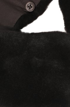Мужские норковый воротник IL BORGO CASHMERE темно-коричневого цвета, арт. MF59-C0LLPELLG0 | Фото 3 ( Материал сплава: Проставлено; Нос: Не проставлено)