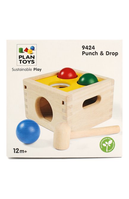 Детского игрушка забивалка молоток PLAN TOYS разноцветного цвета, арт. 9424 | Фото 1