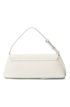 Женская сумка eva ELLEME белого цвета, арт. EVA BAGUETTE/LEATHER | Фото 6 (Сумки-технические: Сумки top-handle; Размер: medium; Материал: Натуральная кожа)