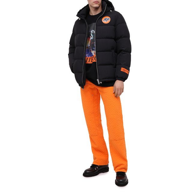 фото Хлопковые брюки heron preston