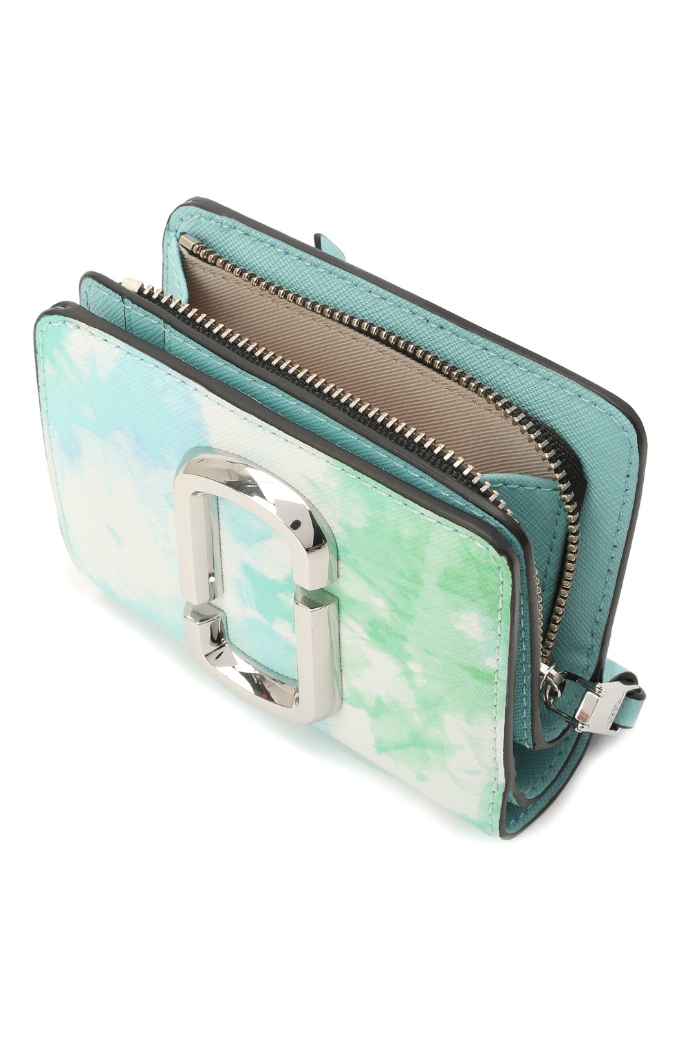Женские кожаное портмоне the snapshot MARC JACOBS (THE) голубого цвета, арт. S115L01PF21 | Фото 3 (Материал: Натуральная кожа; Кросс-КТ: другое)