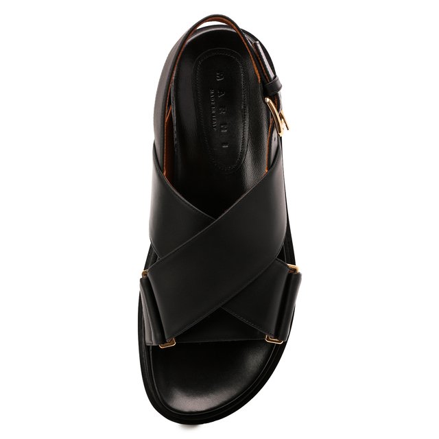 фото Кожаные сандалии marni