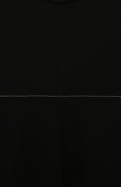 Детское платье из вискозы ALETTA черного цвета, арт. A220732-13/4A-8A | Фото 3 (Рукава: Длинные; Случай: Повседневный; Материал сплава: Проставлено; Материал внешний: Вискоза; Девочки Кросс-КТ: Платье-одежда; Драгоценные камни: Проставлено; Ростовка одежда: 6 лет | 116 см, 7 лет | 122 см, 8 лет | 128 см)