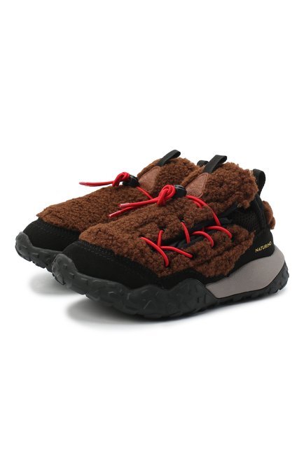Детские кроссовки NATURINO коричневого цвета по цене 9770 руб., арт. 0012015498/02/27-32 | Фото 1